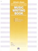 Alfred Music Writing Bk 177 by for Manu Paper (10 Stave 64-page - Spiral)
