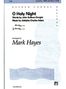 O Holy Night by Adam Adolphe C - Hayes Mark - for SATB