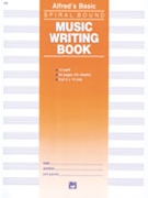 Alfred Music Writing Bk 179 by for Manu Paper (12 Stave - Spiral 64 pages)