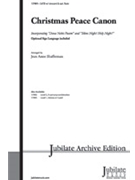 Christmas Peace Canon by - Shafferman Jean Anne - for SATB