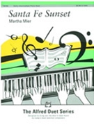 Santa Fe Sunset by Mier Martha for 1 Piano 4 Hands