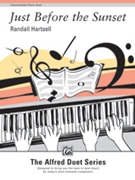 Just Before The Sunset by Hartsell Randall for 1 Piano 4 Hands