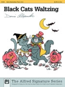 Black Cats Waltzing by Alexander for Piano
