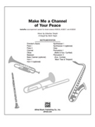 Make Me A Channel Of Your Peace by Temple Sebastian - Hayes Mark - for Instrumental Parts