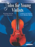 Solos For Young Violists Volume 1 by - Barber Barbara - for Viola and Piano (Vol 1)