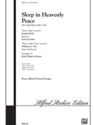 Sleep In Heavenly Peace by - Schram Ruth Elaine - for SAB and Piano