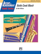 Battle Creek March by Williams Mark - Williams M - for Full Score