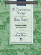 10 Christmas Songs For Solo Voice by - Hayes Mark - for Medium-High Book