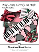 Ding Dong Merrily On High by - Mier Martha - for 1 Piano 4 Hands