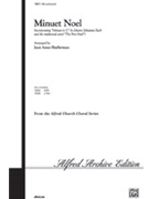 Minuet Noel by - Shafferman Jean Anne - for SAB and Piano