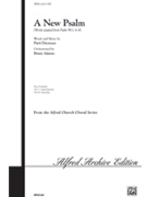 New Psalm by Drennan Patti for SATB