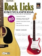 Rock Licks Encyclopedia by Cataldo Tomas for Guitar Met