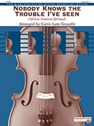 Nobody Knows the Trouble I've Seen by - Gruselle Carrie Lane - for Conductor