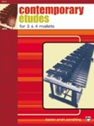 Contemporary Etudes For 3 & 4 Mallets by Pershing Karen Ervin for Mallet Method