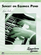 Sunset On Equinox Pond by Krohn Sara for Piano