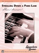Strolling Down A Paris Lane by Aaronson Sharon for Piano
