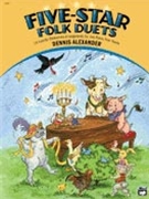 Five Star Folk Duets by - Alexander Dennis - for 1 Piano 4 Hands