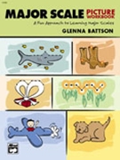 Major Scale Picture Workbook by Battson Glenna for Piano