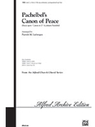 Pachelbel's Canon Of Peace by Pachelbel Johann - Liebergen Patrick M - for SAB and Piano
