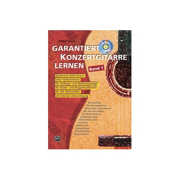 Garantiert Konzertgitarre lernen Band 1