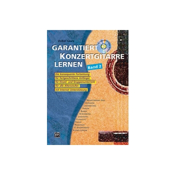 Garantiert Konzertgitarre lernen Band 2