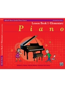 Alfred Basic Alfred's Basic Graded Piano Course Lesson Book 1 UK Graded Exam Edition by Palmer Manus and Lethco for Piano Method