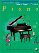 Alfred's Basic Graded Piano Course Lesson Book 3 (UK Graded Exam Edition) by Palmer Manus and Lethco for Piano Method
