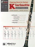 Grifftabelle für Klarinette Boehm-System [Fingering Charts for Clarinet -- French System] [Clarinet] by for Chart