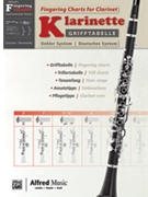 Grifftabelle für Klarinette Deutsches System [Fingering Charts for Clarinet -- Oehler System] [Clari by for Chart