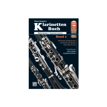 Klaus Dappers Klarinettenbuch Band 1 [B-flat Clarinet]