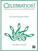 Celebration (Youth Concerto) by Olson for 2 Piano 4 Hands