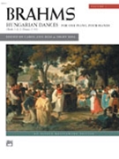 Hungarian Dances Volume 1 by Brahms Johannes - Bell - for 1 Piano 4 Hands