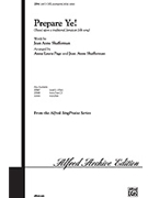 Prepare Ye by - Page/shafferman - for SATB