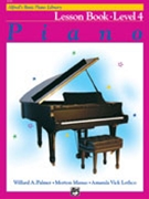 Alfred Basic Lesson Book Level 4 for Piano Method