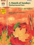 Month Of Sundays Thanksgiving & Praise by - Sanborn Jan - for Piano