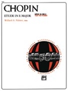 Etude Opus 10 # 3 E Major by Chopin Frederic - Palmer - for Piano