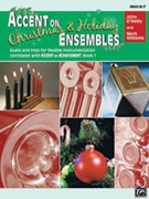 Accent On Christmas & Holiday Ensembles by - O'Reilly and Williams - for F Horn