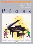 Alfred Basic Lesson Book Complete Later Beginner Level 1 for Piano Method