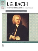 18 Short Preludes by Bach Johann Sebastian - Palmer and O'Reilly - O'Reilly Kim for Piano with CD