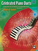 Celebrated Piano Duets Book 2 by Vandall for 1 Piano 4 Hands