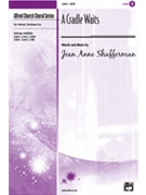 Cradle Waits by Shafferman Jean Anne - Shafferman Jean Anne - for SATB