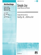 Simple Joy by - Albrecht Sally K - for SSA