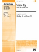 Simple Joy by - Albrecht Sally K - for 2-Part
