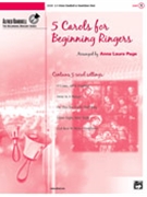 5 Carols For Beginning Ringers by - Page Anna Laura - for Handbells 2-3 Octave