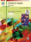 Month Of Sundays Christmas by - Sanborn Jan - for Piano