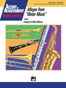 Allegro From Water Music by Handel George Frideric - Williams M - for Concert Band