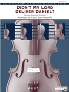 Didn't My Lord Deliver Daniel by - Gruselle Carrie Lane - for String Orchestra