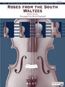 Roses From The South Waltzes by Strauss J - England Rick - for String Orchestra