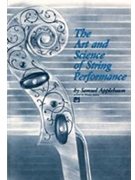 Art & Science Of String Performance by Applebaum for Text