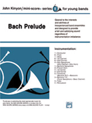 Bach Prelude by Bach Johann Sebastian - Kinyon John - for Concert Band